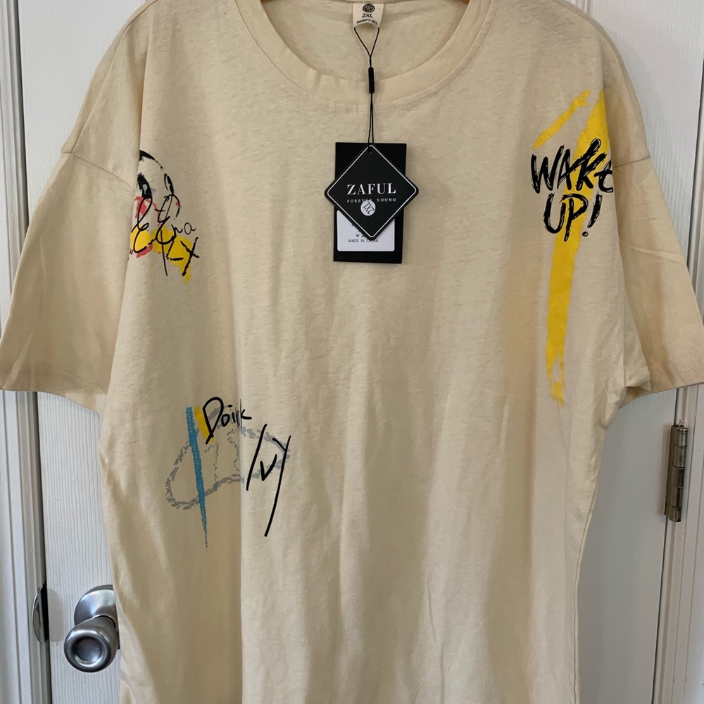 Zaful FY Graphic Shirt Top T-shirt